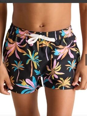 NWT CHUBBIES THE BLACK LIGHT NIGHTS SHORTS shorter sz Youth XL